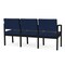 Lesro Lenox 3 Seat Tandem Seating W/ No Center Arms, 64.5 in W 24.5 in L 32 in H LS3101 - alternate 2